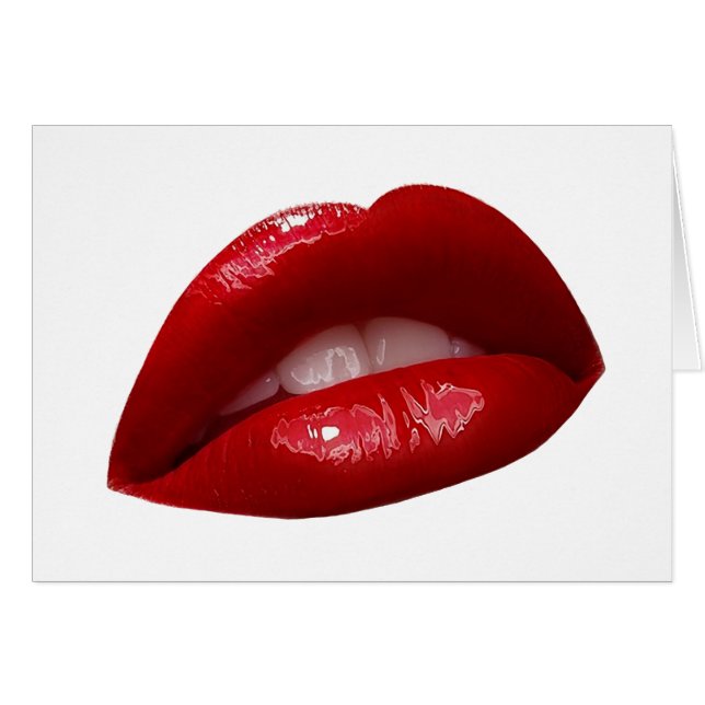 Lèvres Luscious rouge à lèvres de la femme (Devant horizontal)