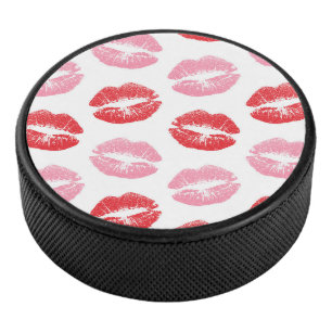 Lèvres rouges et roses, Motif des lèvres, bâton à 