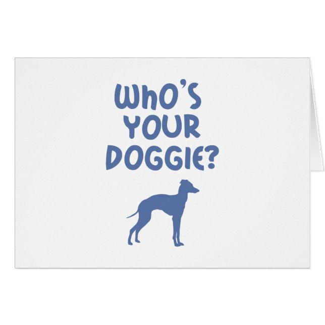 Lévrier italien (Devant horizontal)