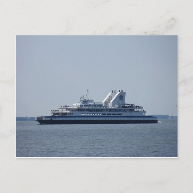 Lewes/Cape May Ferry Postcard (Front)