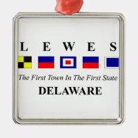 Lewes, DE 2- Nautical Flag Spelling