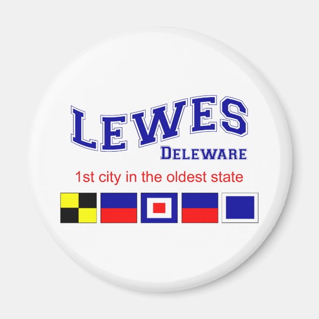 Lewes, DE Magnet (Front)