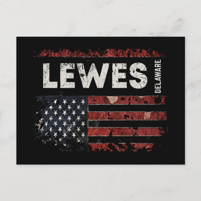 Lewes Delaware Postcard (Front)