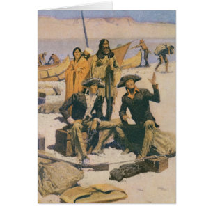 Lewis and Clark at the Columbia River