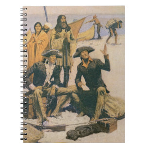 Lewis and Clark at the Columbia River Notebook