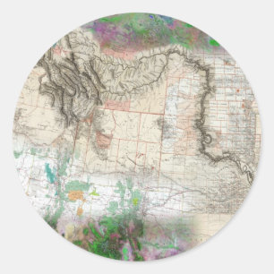 Lewis and Clark Classic Round Sticker
