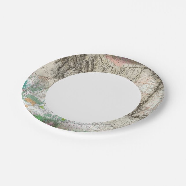 Lewis and Clark Paper Plate (Angled)