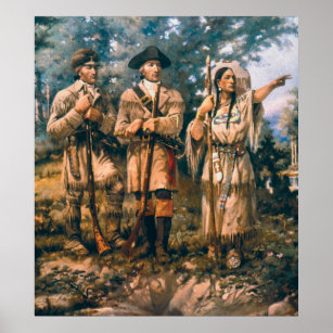 Lewis and Clark, Sacagawea Poster