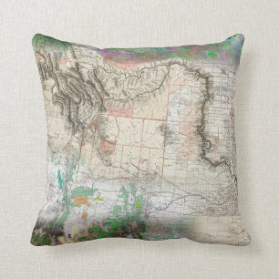 Lewis and Clark Throw Pillow