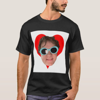 Lewis Capaldi Heart & Sunglasses Classic T-Sh T-Shirt
