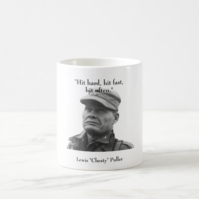 Lewis "Chesty" Puller Coffee Mug (Center)