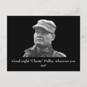 Lewis "Chesty" Puller Postcard