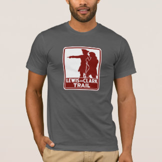 Lewis & Clark, Traffic Guide Sign, USA T-Shirt