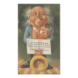 Lewis & Co. Fine Groceries Ephemera Photo Print