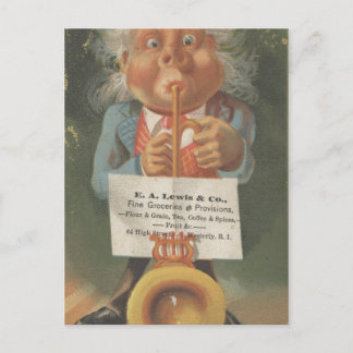 Lewis & Co. Fine Groceries Ephemera Postcard