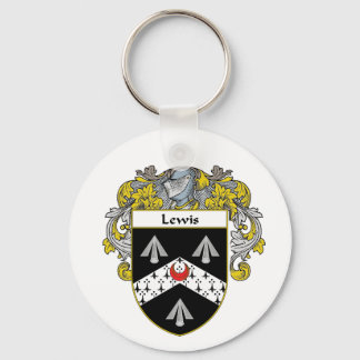Lewis Coat of Arms (Mantled) Keychain