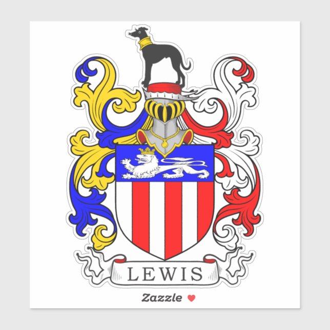 Lewis Family Crest (Sheet)