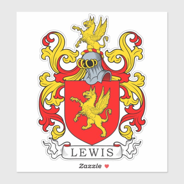 Lewis Family Crest (Sheet)