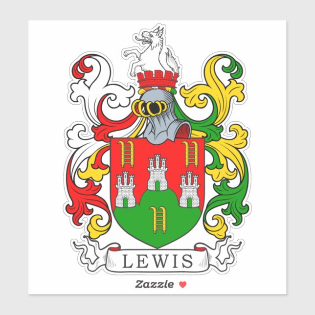 Lewis Family Crest (Sheet)