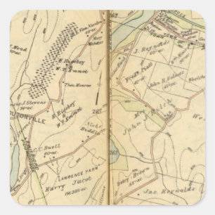 Lewisboro, New York 2 Square Sticker