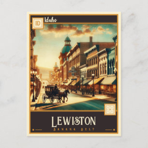Lewiston, Idaho    Vintage Postcard