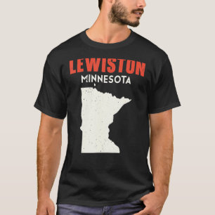 Lewiston Minnesota USA State America Travel Minnes T-Shirt
