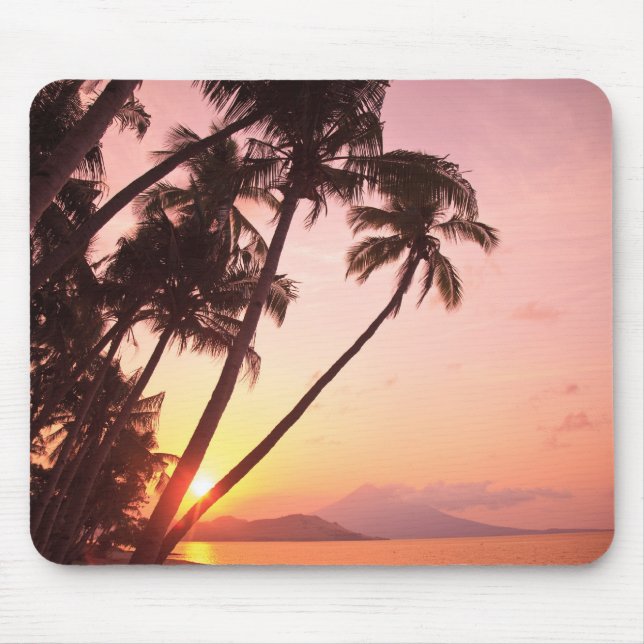 Lewolin Village, Illi Api Island, Selat Boleng Mouse Pad (Front)