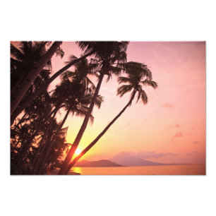 Lewolin Village, Illi Api Island, Selat Boleng Photo Print