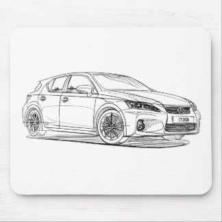 Lex CT200h 2011 Mouse Pad
