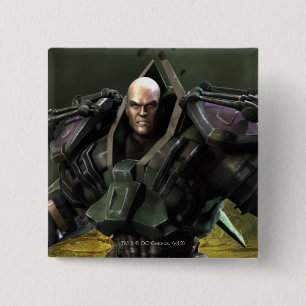 Lex Luthor 2 Inch Square Button