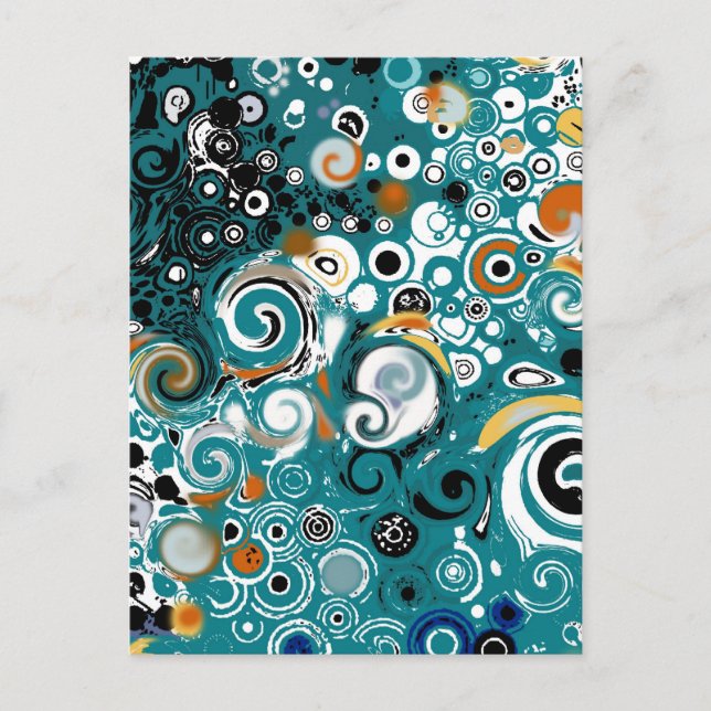 LEXA - ABSTRACT POSTCARD (Front)