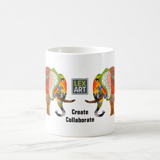 LexArt Collaborer Mug - Blanc (Centre)