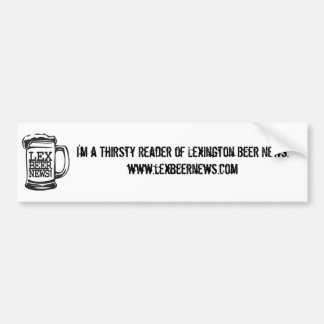 LexBeerNews Bumper Sticker