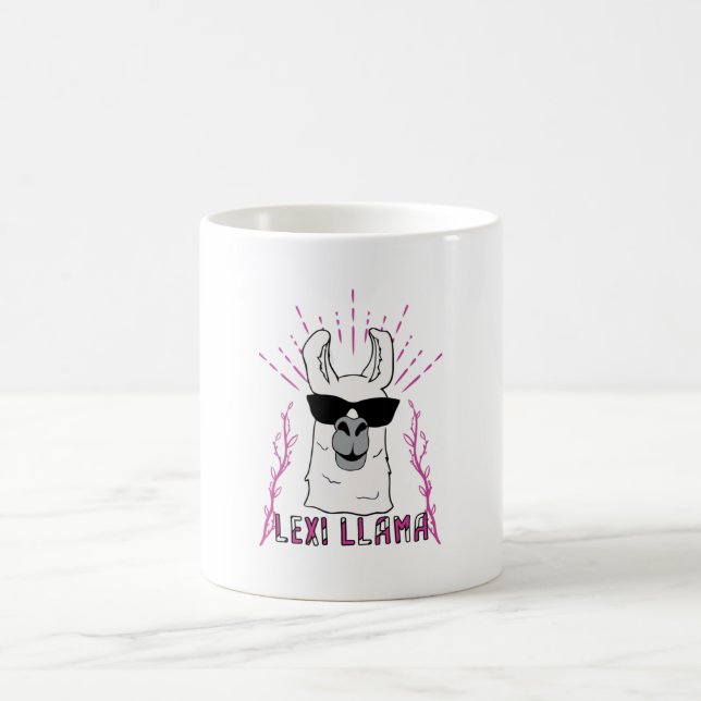 Lexi Llama Coffee Mug (Center)