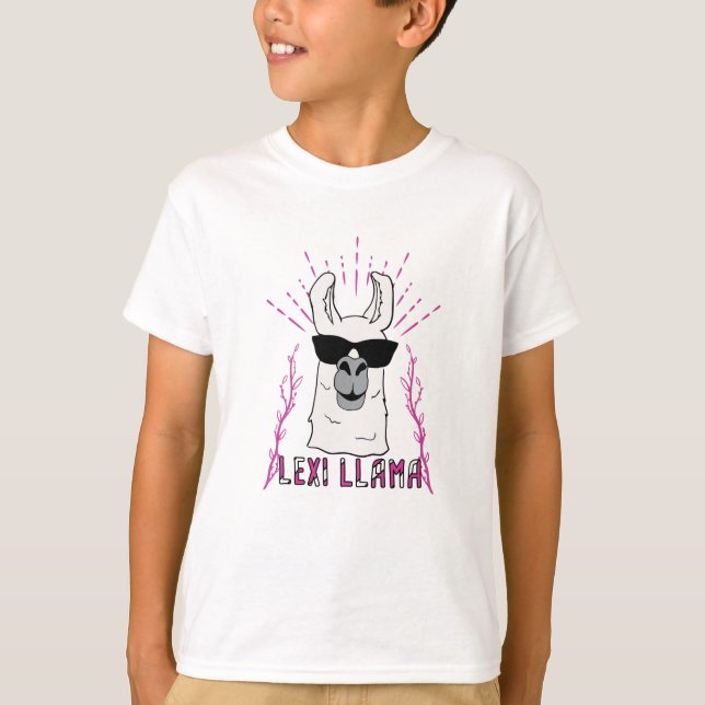 Lexi Llama T-Shirt (Front)