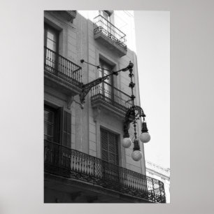 L'Exiample Poster Print (Barcelone, Espagne)