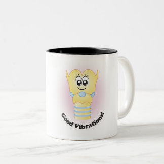 Lexie Larynx "Bonnes Vibrations !"Coffee Mug