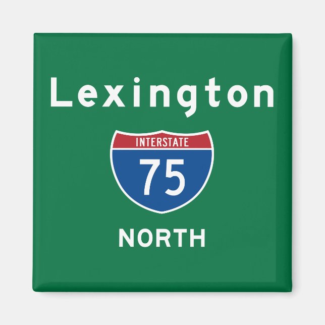 Lexington 75 magnet (Front)