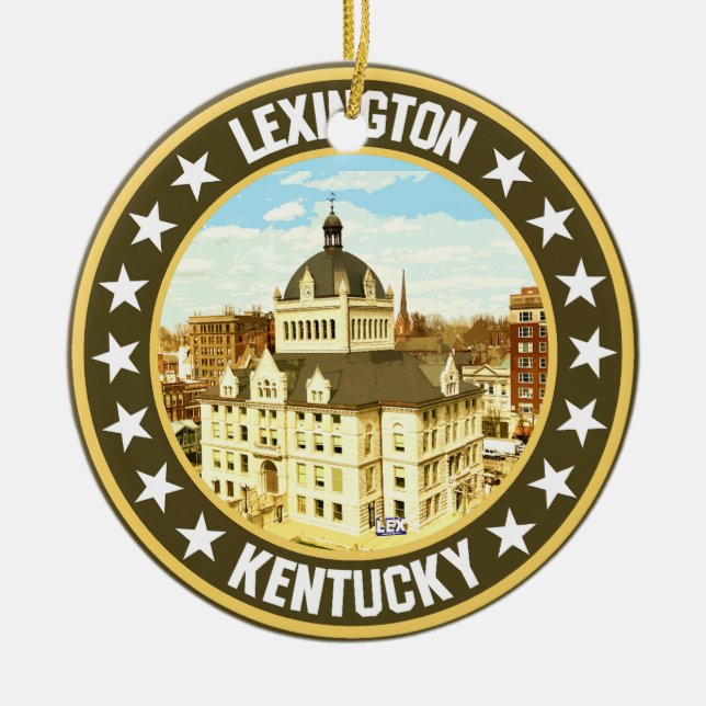 Lexington                                          ceramic ornament (Front)
