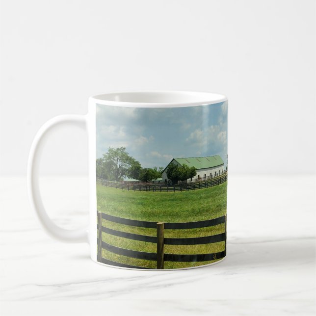 Lexington, Kentucky Bluegrass Coffee Mug (Left)