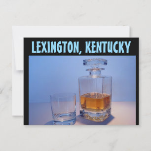 LEXINGTON KENTUCKY BOURBON Postcard