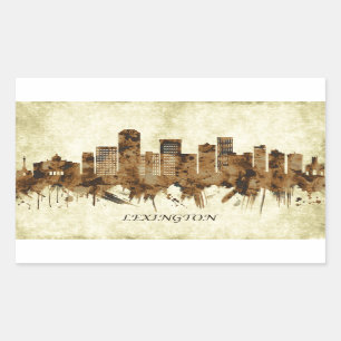 Lexington Kentucky Cityscape Sticker