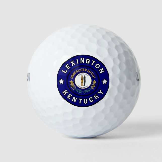 Lexington Kentucky Golf Balls (Front)