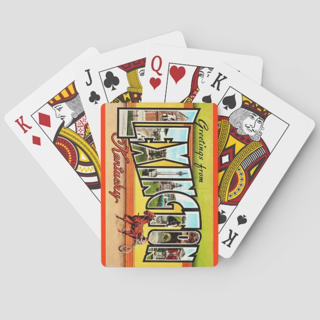 Lexington Kentucky Playing Cards (Back)