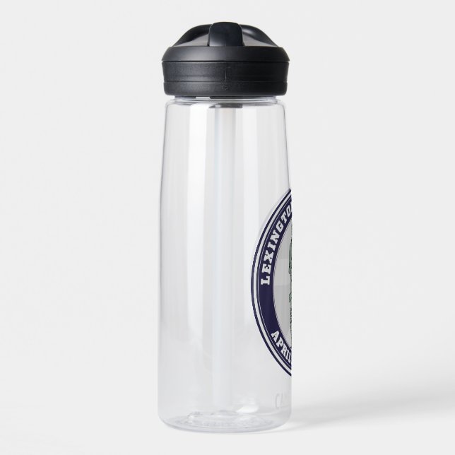 Lexington Minute Men Water Bottle (Front)
