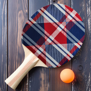 Lexington Plaid Ping Pong Paddle