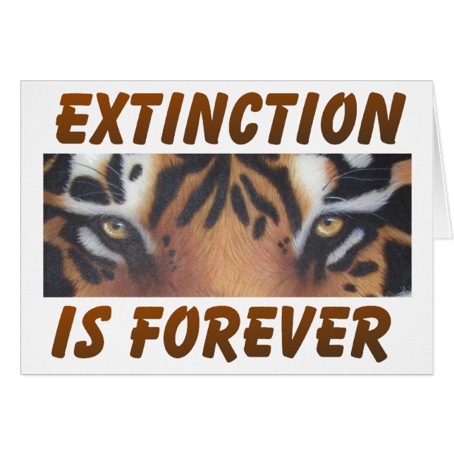 L'extinction est éternelle (Devant horizontal)