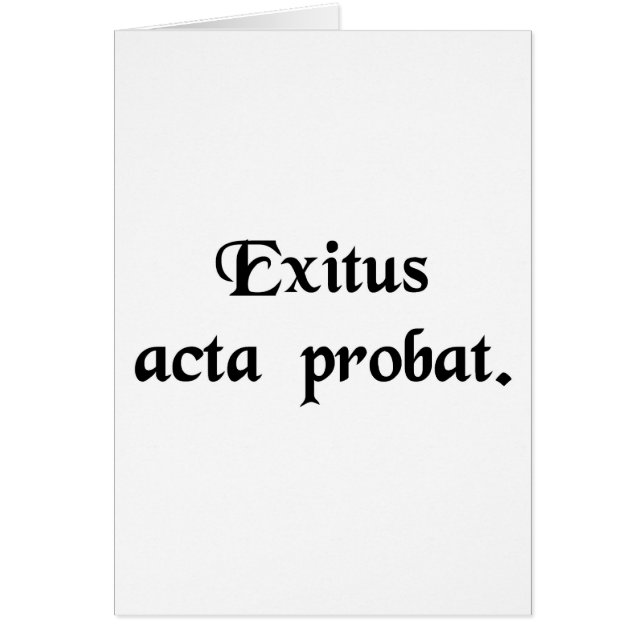 L'extrémité justifie les moyens (Devant)