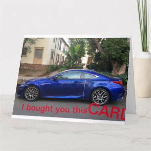Lexus Birdwatcher Birdday Card 2020