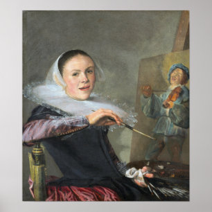 Leyster - Self-Portrait Poster